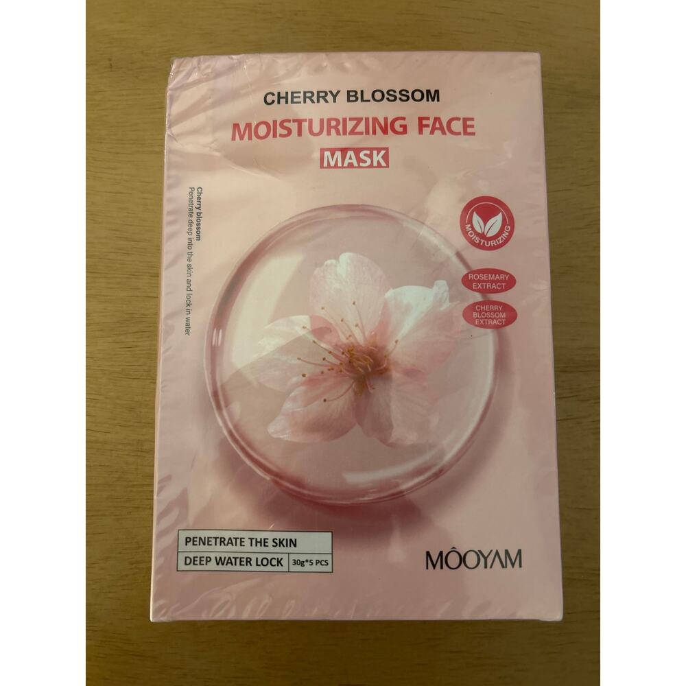 New Cherry Blossom Moisturizing Face Mask